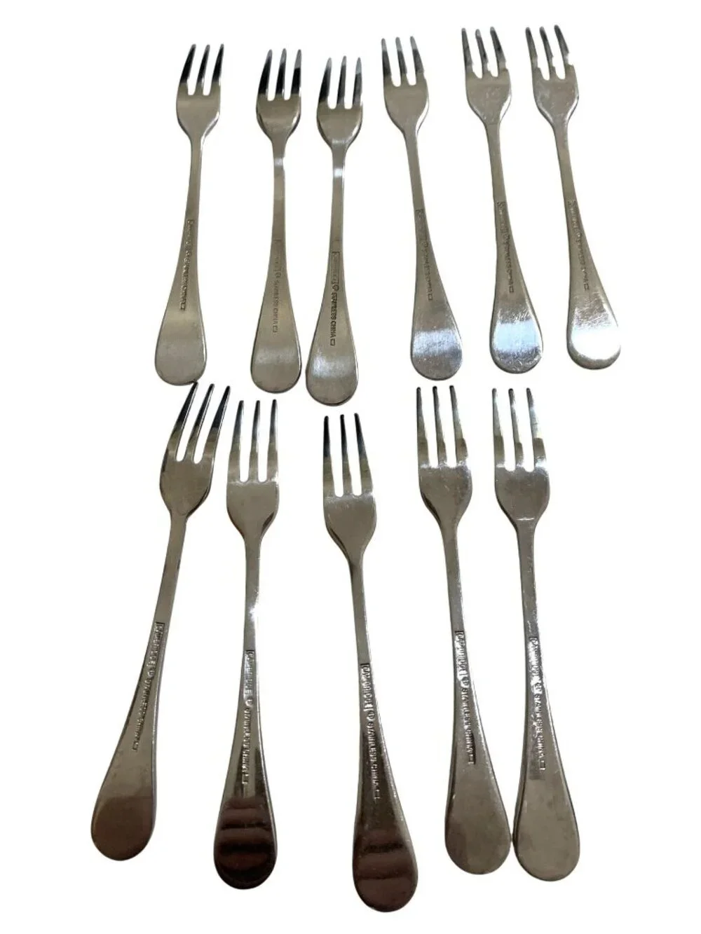 Set Of 11 Cambridge Silversmiths CHARM Seafood Cocktail Forks 5